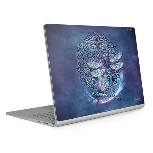 Brigid Ashwood Dragonfly Celtic Knot Surface Book 2 15in Skin